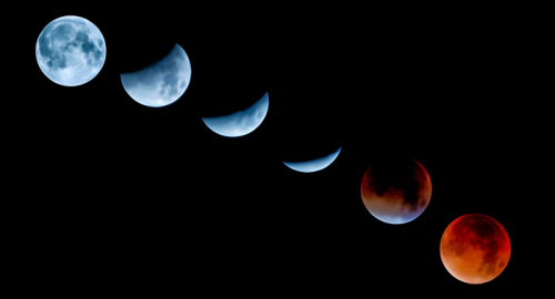 Eclissi lunare 28 agosto 2026: la Luna rossa vista dall�Italia